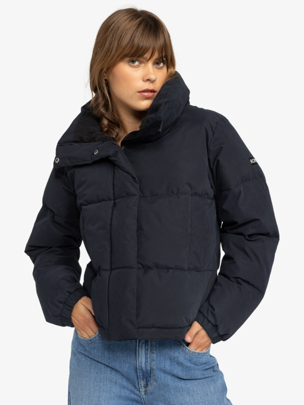 0 Winter Rebel - Giacca imbottita da Donna Black ERJJK03598 Roxy