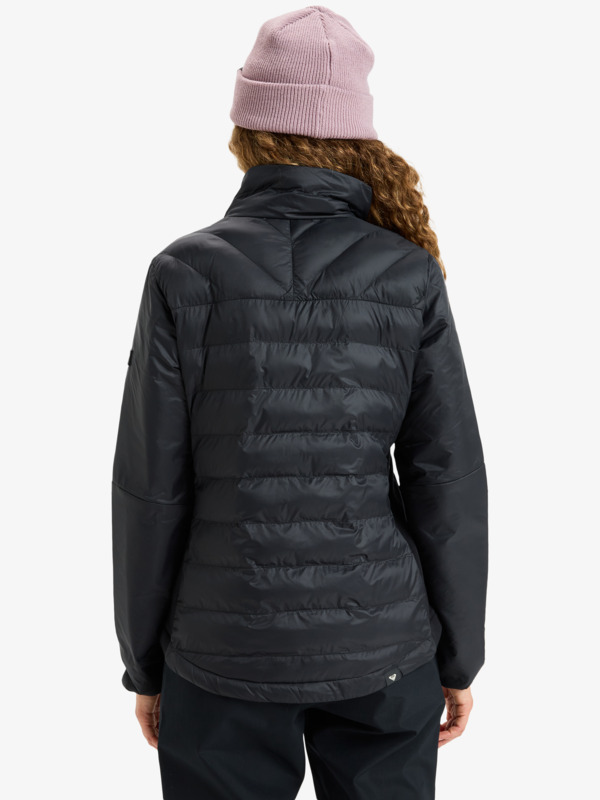 12 Lunapack Insulator - Technical Mid Layer for Women Black ERJJK03599 Roxy