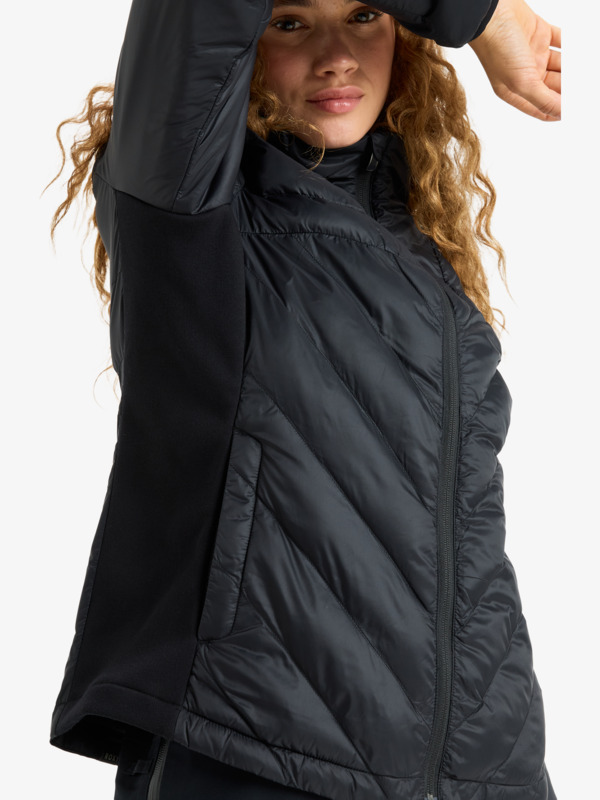 14 Lunapack - Chaqueta con aislante para Mujer Negro ERJJK03599 Roxy