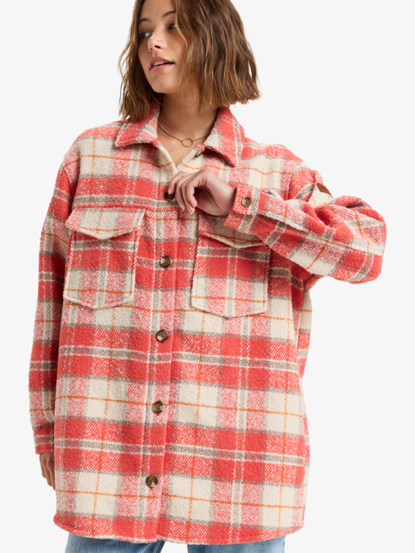 Roxy - Check The Swell IIII - Shacket (Overhemd/Jack) voor Dames