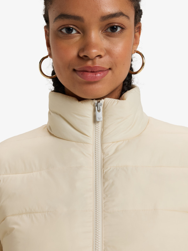 5 Wind Bliss - Veste matelassée pour Femme Beige ERJJK03617 Roxy