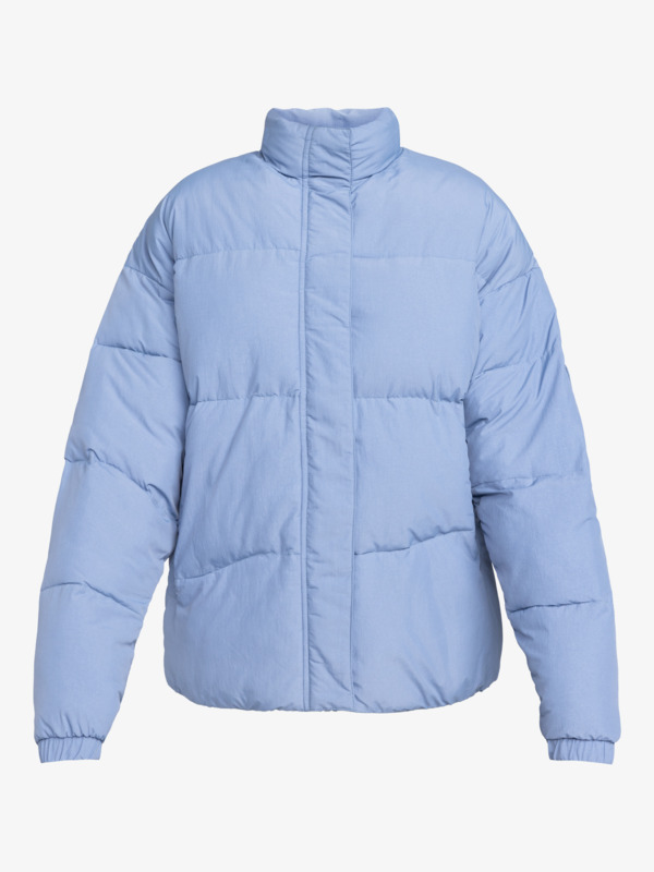 13 Sweetest Road - Casaco puffer para Mulher Azul ERJJK03619 Roxy