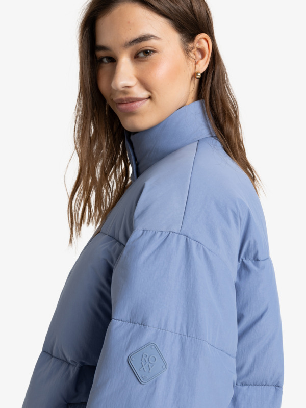 9 Sweetest Road - Chaqueta Acolchada  para Mujer Azul ERJJK03619 Roxy