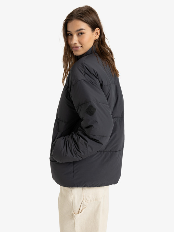 1 Sweetest Road - Steppjacke für Frauen Schwarz ERJJK03619 Roxy