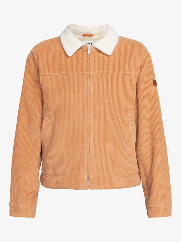 6 Desert Spirit - Corduroy jack voor Dames Brown ERJJK03621 Roxy