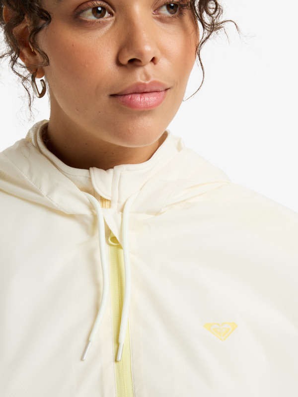 8 Move Free - Wasserdichte Sportjacke für Frauen Weiss ERJJK03641 Roxy