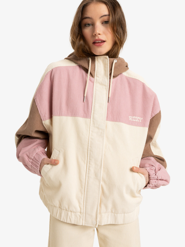 Veste Femme Velours Côtelé – Manches Longues, Poches – Automne/hiver – Coupe Décontractée – Plusieurs Coloris