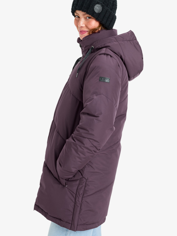 1 Driftt To 10K - Cold Weather Jacket for Women Red ERJJK03652 Roxy