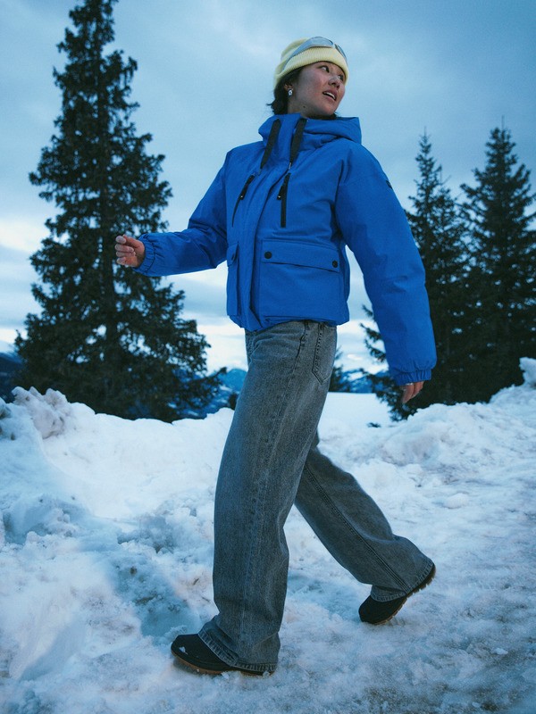 1 Dusky Haze 20K - Casaco com isolamento para mulher Roxo ERJJK03654 Roxy