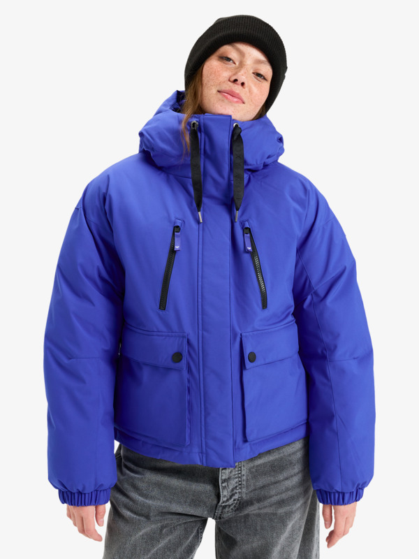 0 Dusky Haze 20K - Winterjacke mit Kapuze für Frauen Violett ERJJK03654 Roxy