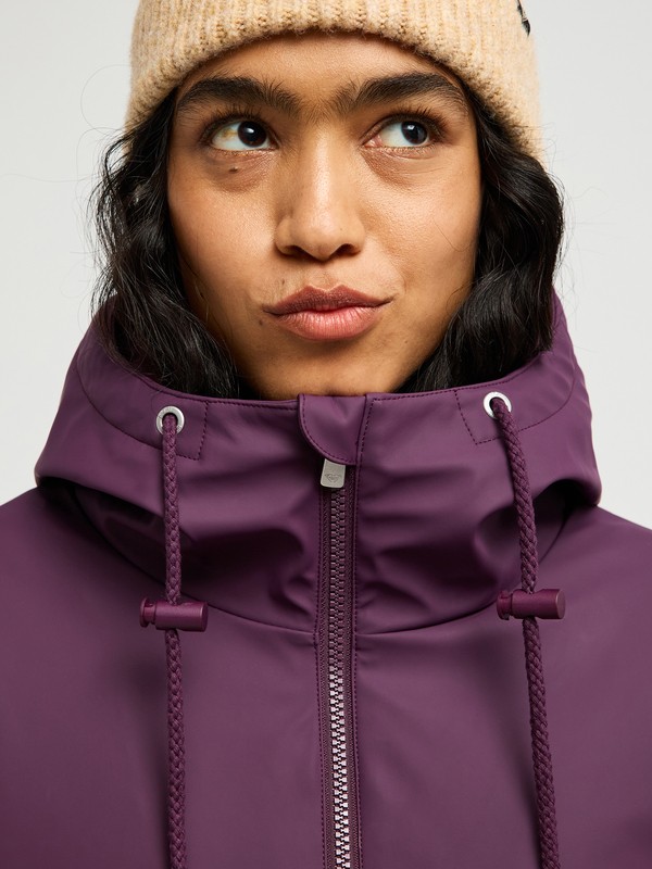 3 Rain Road Polar Zip Purple ERJJK03671 Roxy