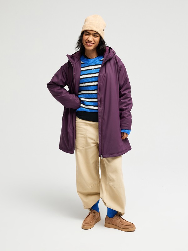 6 Rain Road Polar Zip Purple ERJJK03671 Roxy