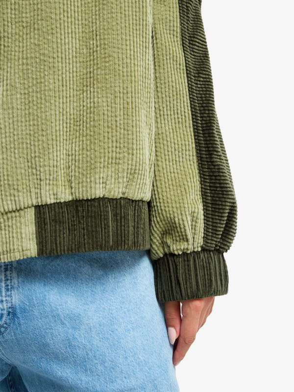 8 Have A Blast - Corduroy Jacket for Women Green ERJJK03698 Roxy