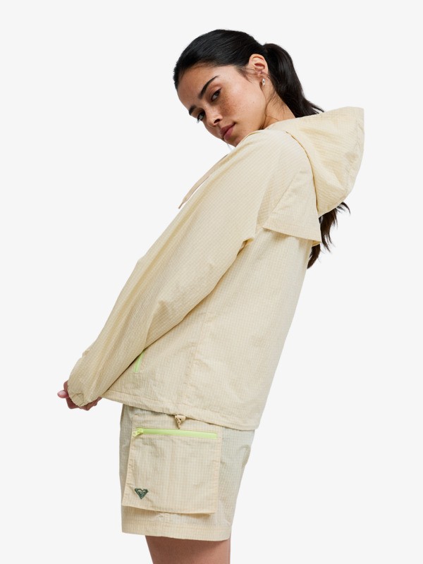 1 Boundless Spirit 2 - Veste d&eacute;perlante pour Femme Beige ERJJK03704 Roxy