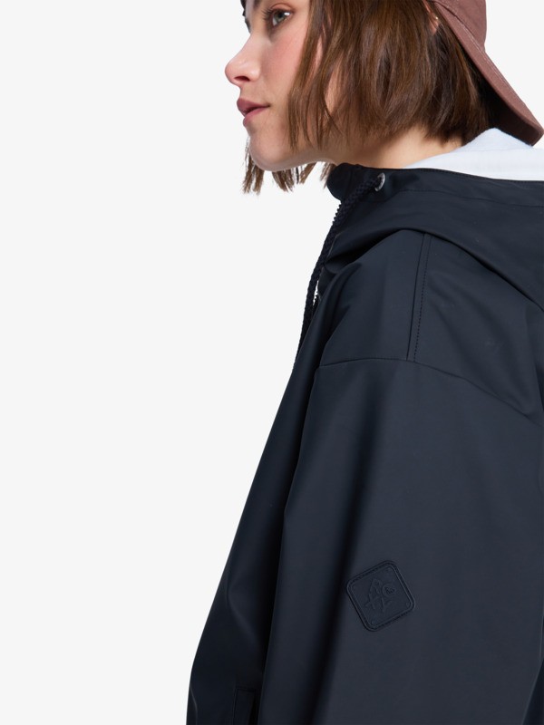 3 Wait For Me Light - Veste imperméable pour Femme Noir ERJJK03706 Roxy