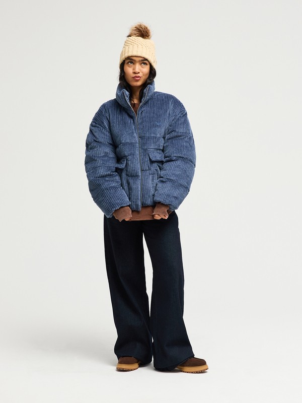6 Crystal Fade Corduroy Bleu ERJJK03723 Roxy