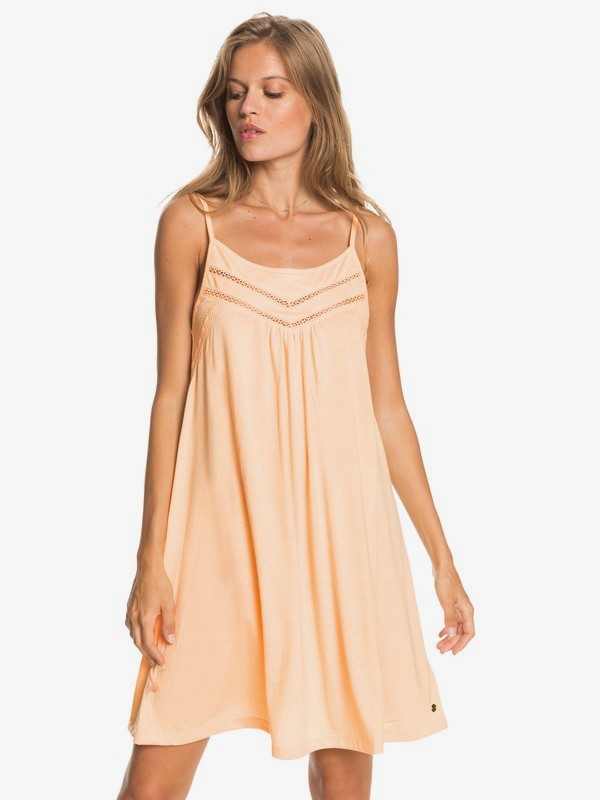 0 Rare Feeling - Vestido com tiras para Mulher - Orange Laranja ERJKD03295 Roxy