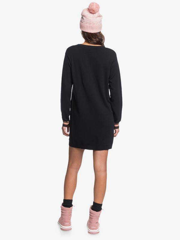 4 Wishes Come True - Long Sleeve Jumper Dress for Women  ERJKD03348 Roxy