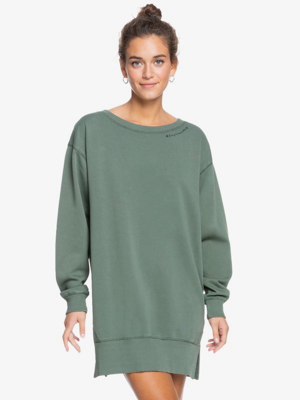 Meeting Up Fleece Dress for Women Roxy