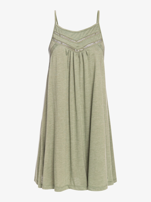 5 Rare Feeling - Strappy Dress for Women Green ERJKD03386 Roxy