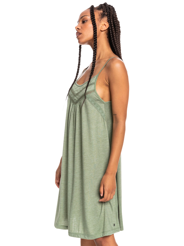1 Rare Feeling - Strappy Dress for Women Green ERJKD03386 Roxy