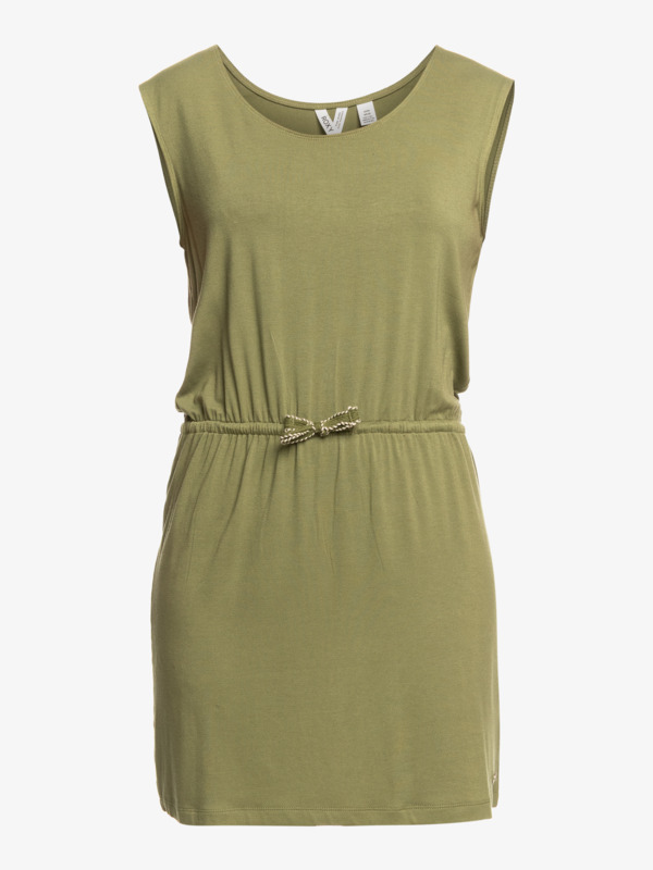 5 Surfs Up - Vestido de punto jersey para Mujer Verde ERJKD03421 Roxy