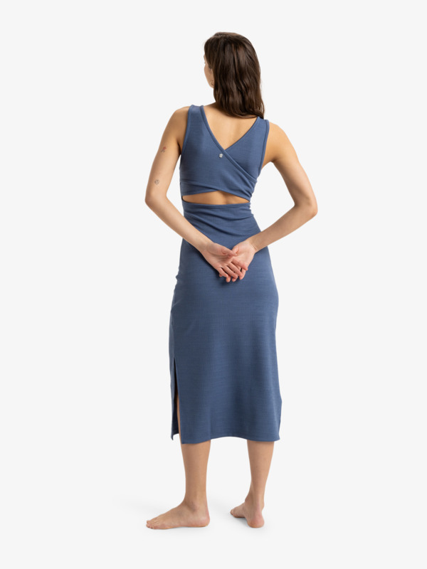 4 Good Keepsake - Robe midi pour Femme Bleu ERJKD03442 Roxy