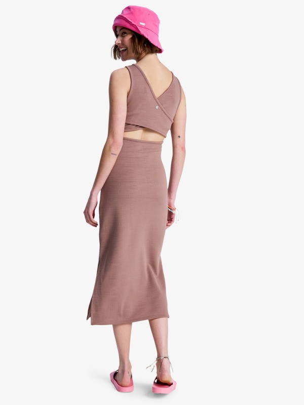 5 Good Keepsake - Midikleid f&uuml;r Frauen Braun ERJKD03442 Roxy