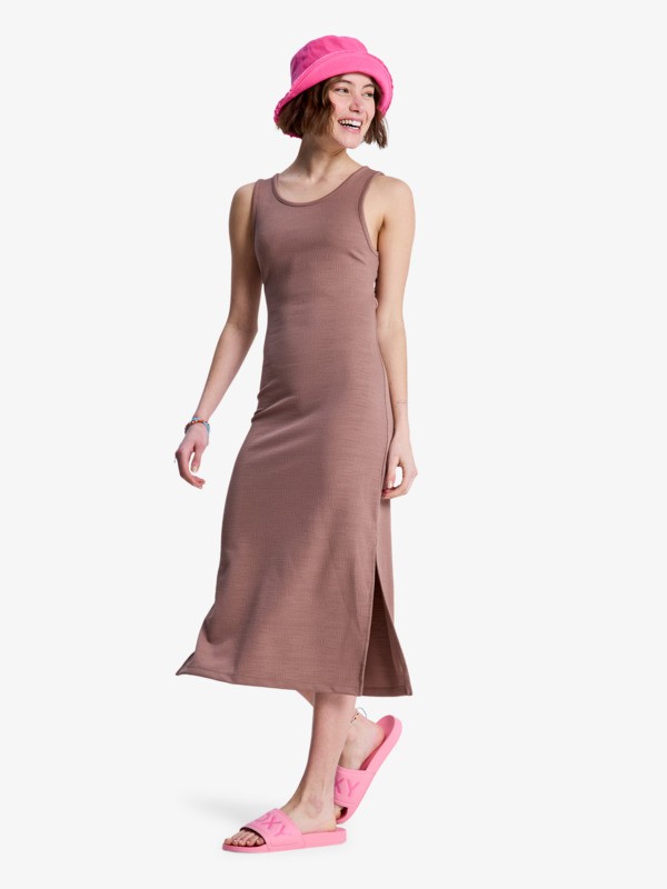 1 Good Keepsake - Midikleid f&uuml;r Frauen Braun ERJKD03442 Roxy