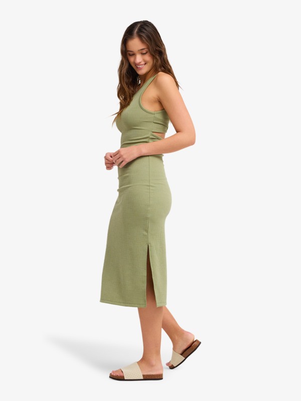 1 Good Keepsake - Midi Dress for Women Green ERJKD03442 Roxy