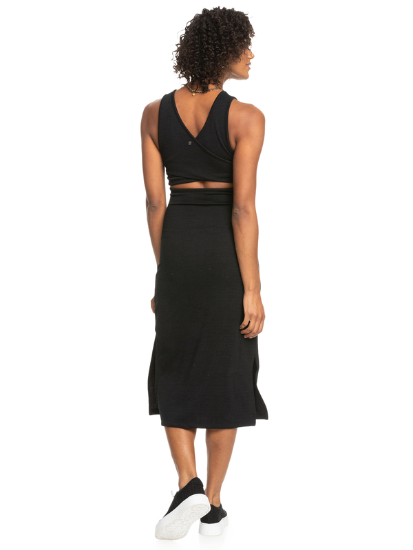 3 Good Keepsake - Vestido midi para Mulher Preto ERJKD03442 Roxy