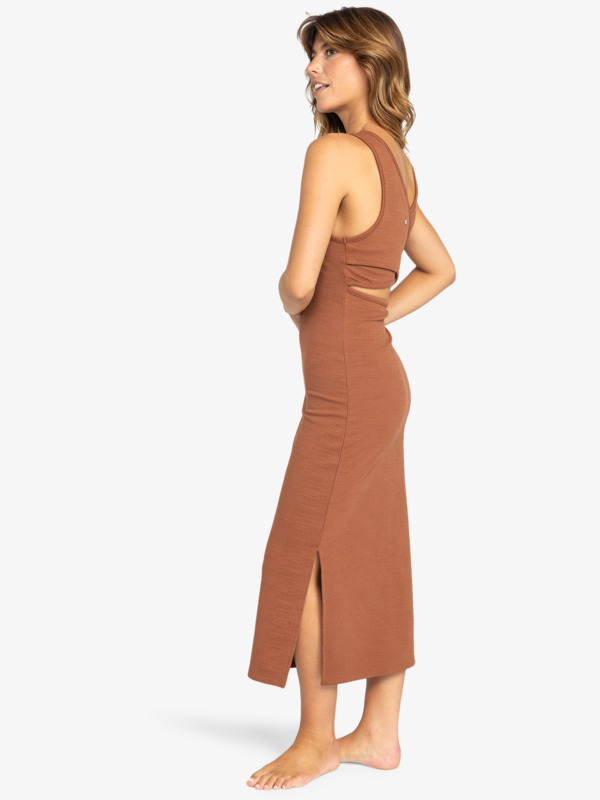 1 Good Keepsake  - Midi Dress for Women Brown ERJKD03490 Roxy