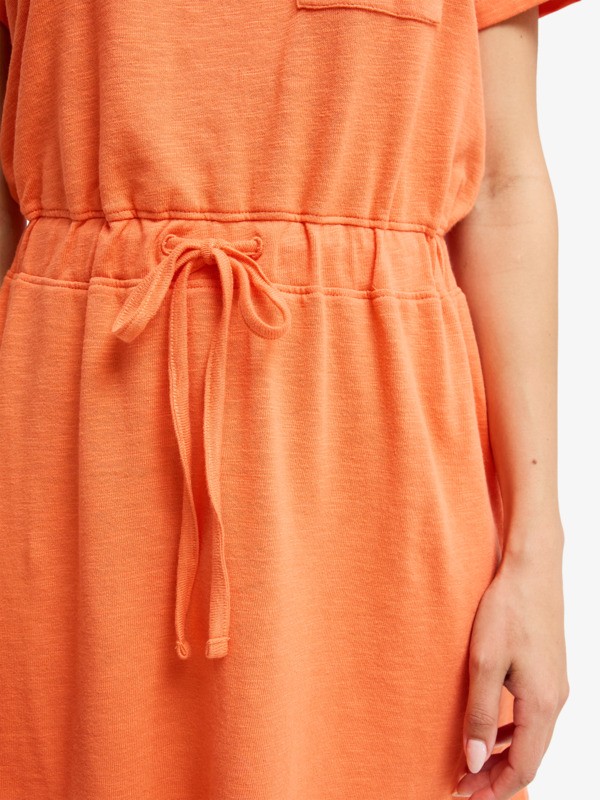 3 Sunny Expedition Solid - Robe T-shirt pour Femme Rose ERJKD03546 Roxy