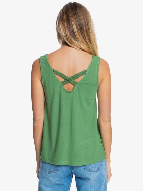 4 Fine With You - Vest Top for Women Green ERJKT03646 Roxy