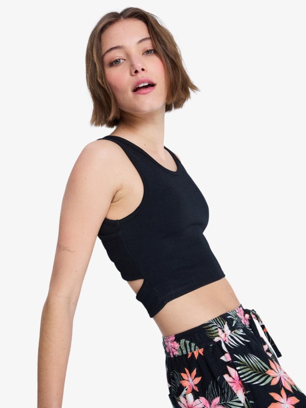 1 Good Keepsake - Crop Top for Women Black ERJKT03648 Roxy
