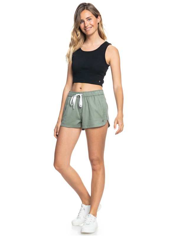 1 Good Keepsake - Débardeur cropped pour Femme Noir ERJKT03648 Roxy