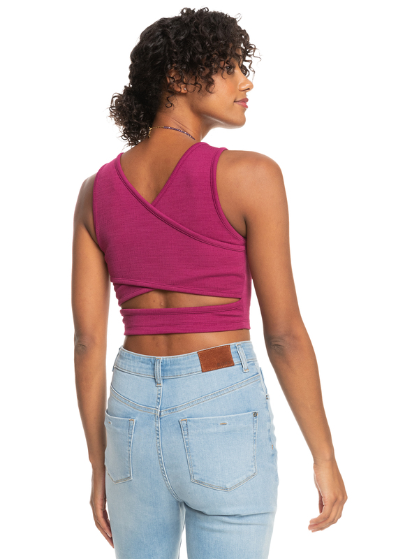 13 Good Keepsake - Korte Top voor Dames Pink ERJKT03648 Roxy