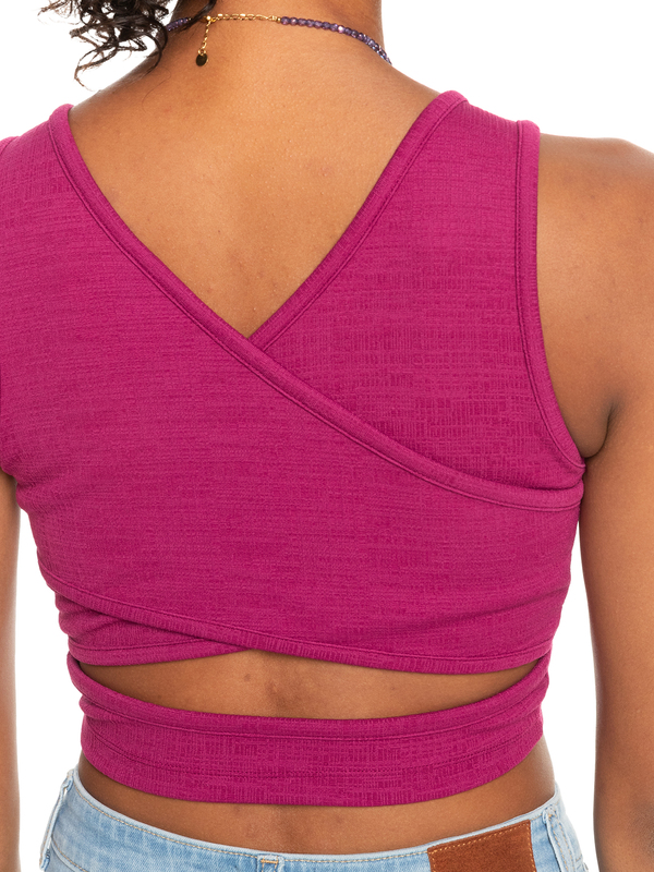 14 Good Keepsake - Korte Top voor Dames Pink ERJKT03648 Roxy