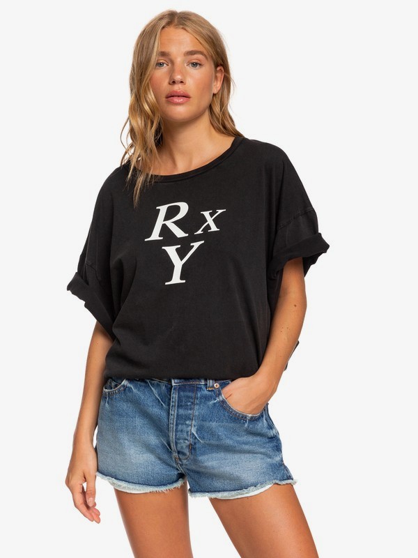Kelia Gold Moment - Super Oversized T-Shirt for Women | Roxy