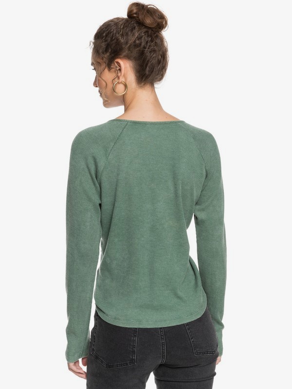 Sea Border Maglia oversize a manche lunghe con nodo davanti da Donna Roxy
