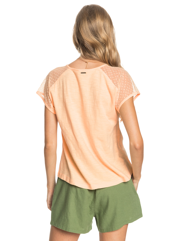 4 Crystal Water - Top a maniche corte da Donna  ERJKT03768 Roxy