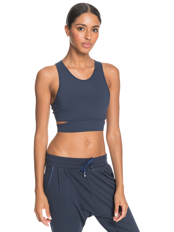 1 Where To Start - Soutien de desporto para Mulher Azul ERJKT03775 Roxy