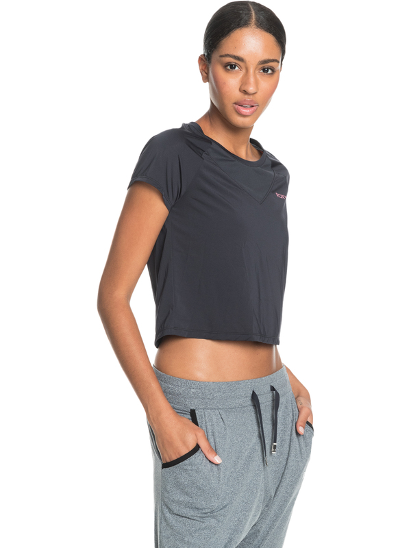1 Sunset Temptation - Technical Sports T-Shirt for Women Black ERJKT03779 Roxy