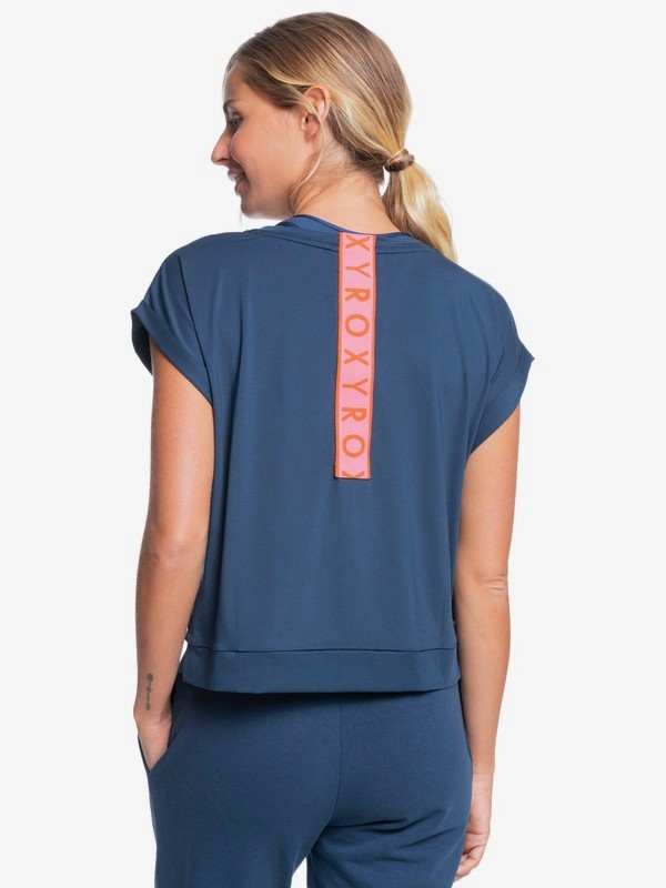 4 Lets Shake Hands - Technical Sports T-Shirt for Women  ERJKT03784 Roxy