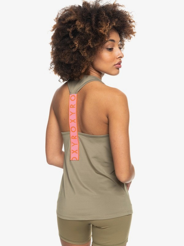 3 Saturday Night Alright - Débardeur technique pour Femme Beige ERJKT03793 Roxy