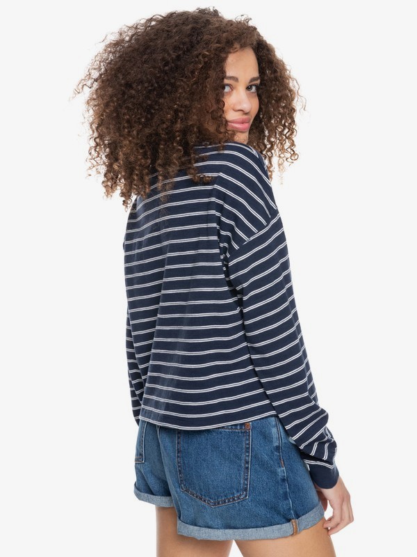 4 Just Like That - Haut de sport manches longues pour Femme Bleu ERJKT03800 Roxy