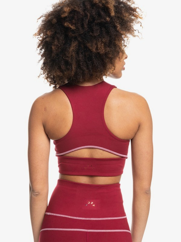 6 Golden Hours - Brassière de sport maintien moyen pour Femme  ERJKT03807 Roxy