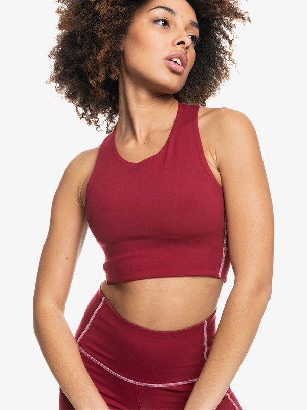 3 Golden Hours - Brassière de sport maintien moyen pour Femme  ERJKT03807 Roxy
