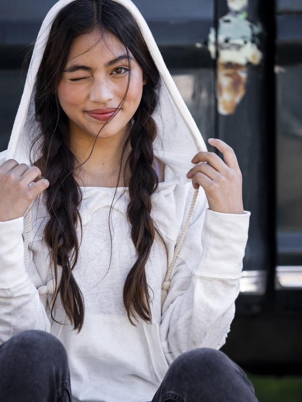 1 Surfer Paradise - Hoodie for Women White ERJKT03822 Roxy