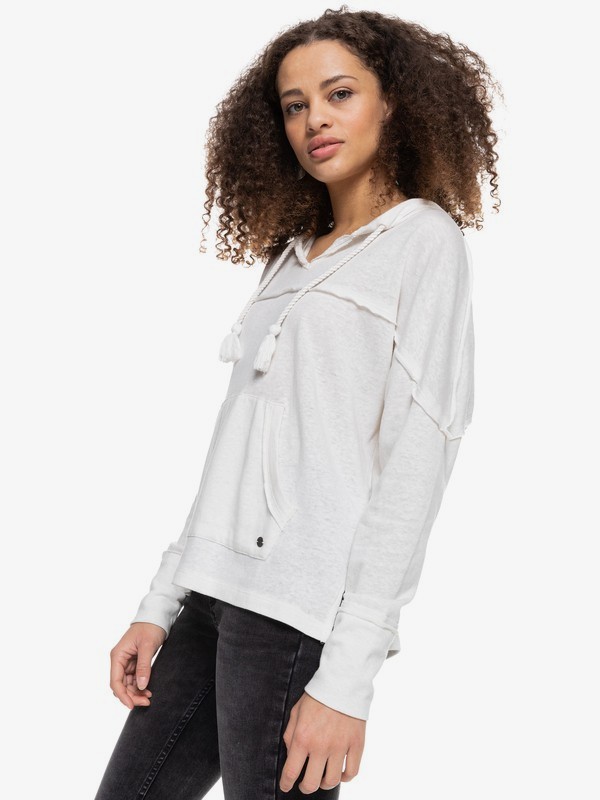 4 Surfer Paradise - Hoodie for Women White ERJKT03822 Roxy